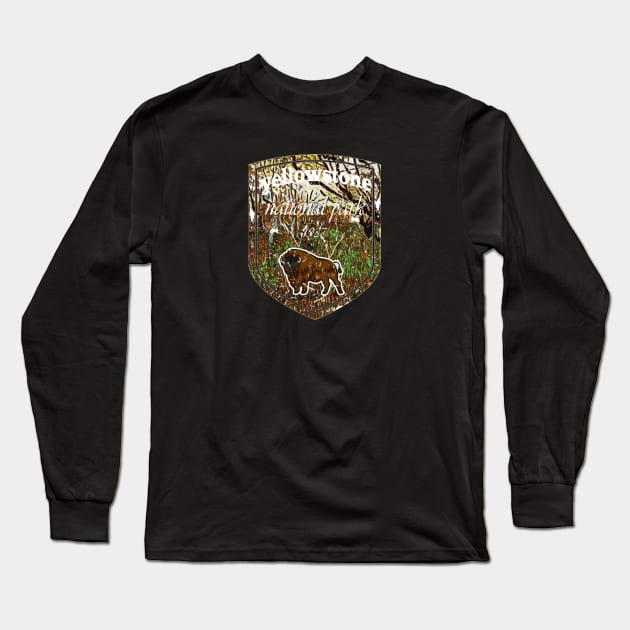 yellowstone national park Long Sleeve T-Shirt by mohamed705